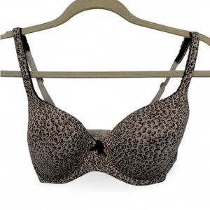 Victoria’s Secret Lined Demi Leopard Print Bra
